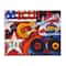 Stupell Industries Rockstar Americana Music Tribute Canvas Wall Art